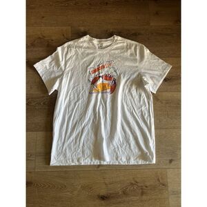 The NIKE Tee "Smooth Like... Tee" MEN'S White Crab Sole Food Tshirt XXL